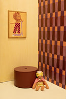 Playful Blocks Amethyst Tapete – Meet Me at the Wall x Aniek Bartels
