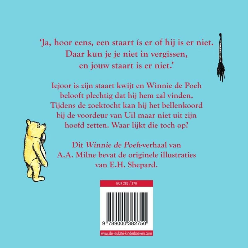 Iejoor verliest een staart kinderboek van winnie de poeh