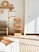 Curve Lab - Torre de aprendizaje de madera Montessori - Roble