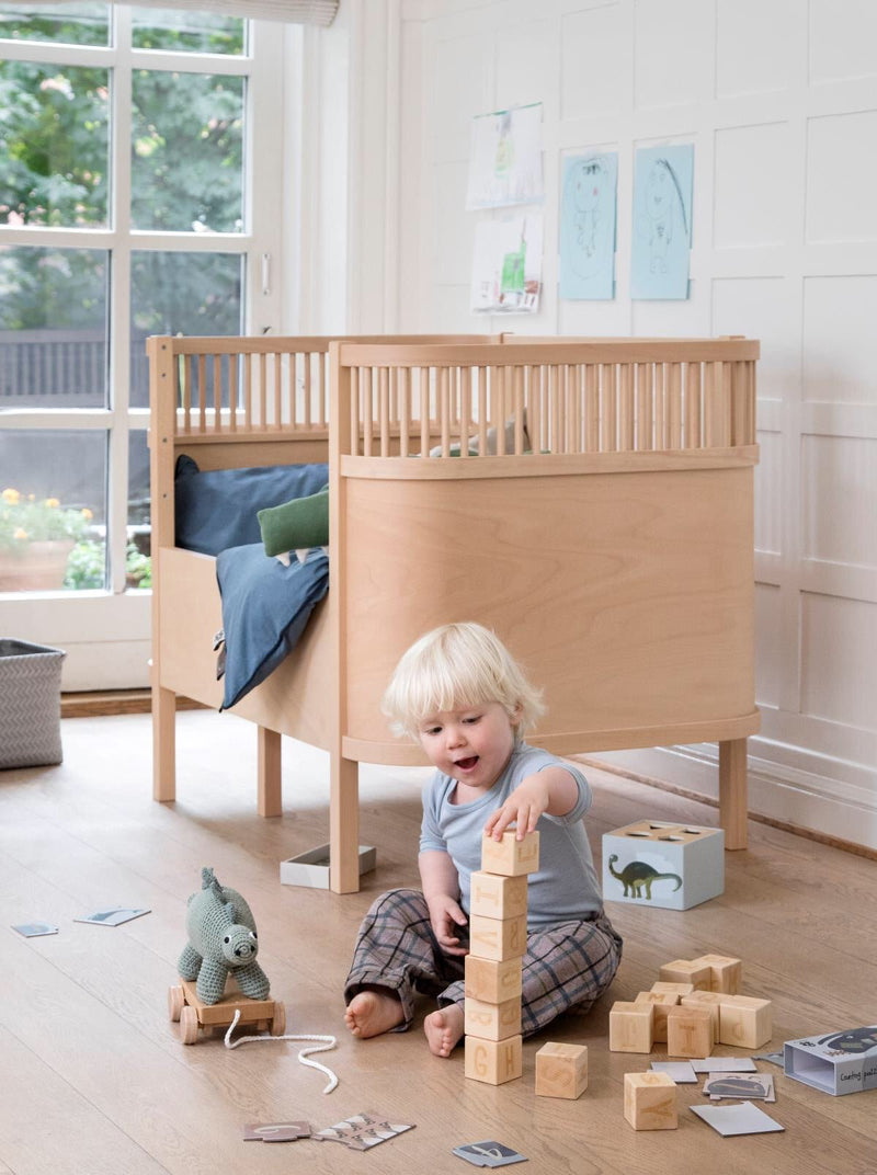 Ledikant en Juniorbed Kili Hout Sebra - Kidsbarn