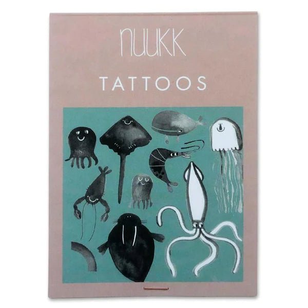  Nuukk Bio-Tattoo - Meerestiere