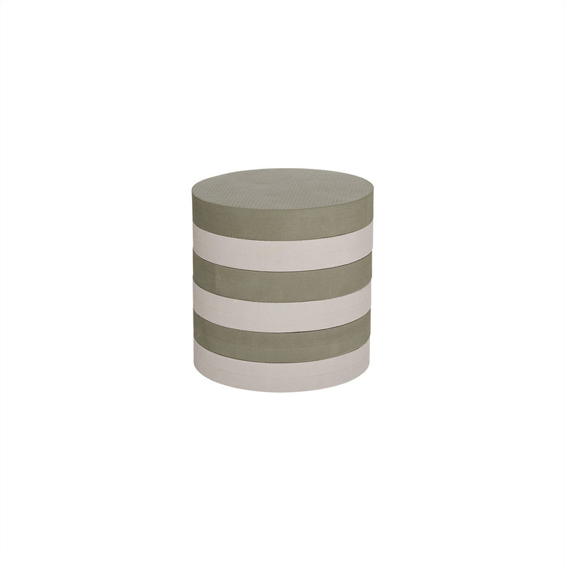 Oyoy Mini - Iro Stacking Stool - Olive / Clay