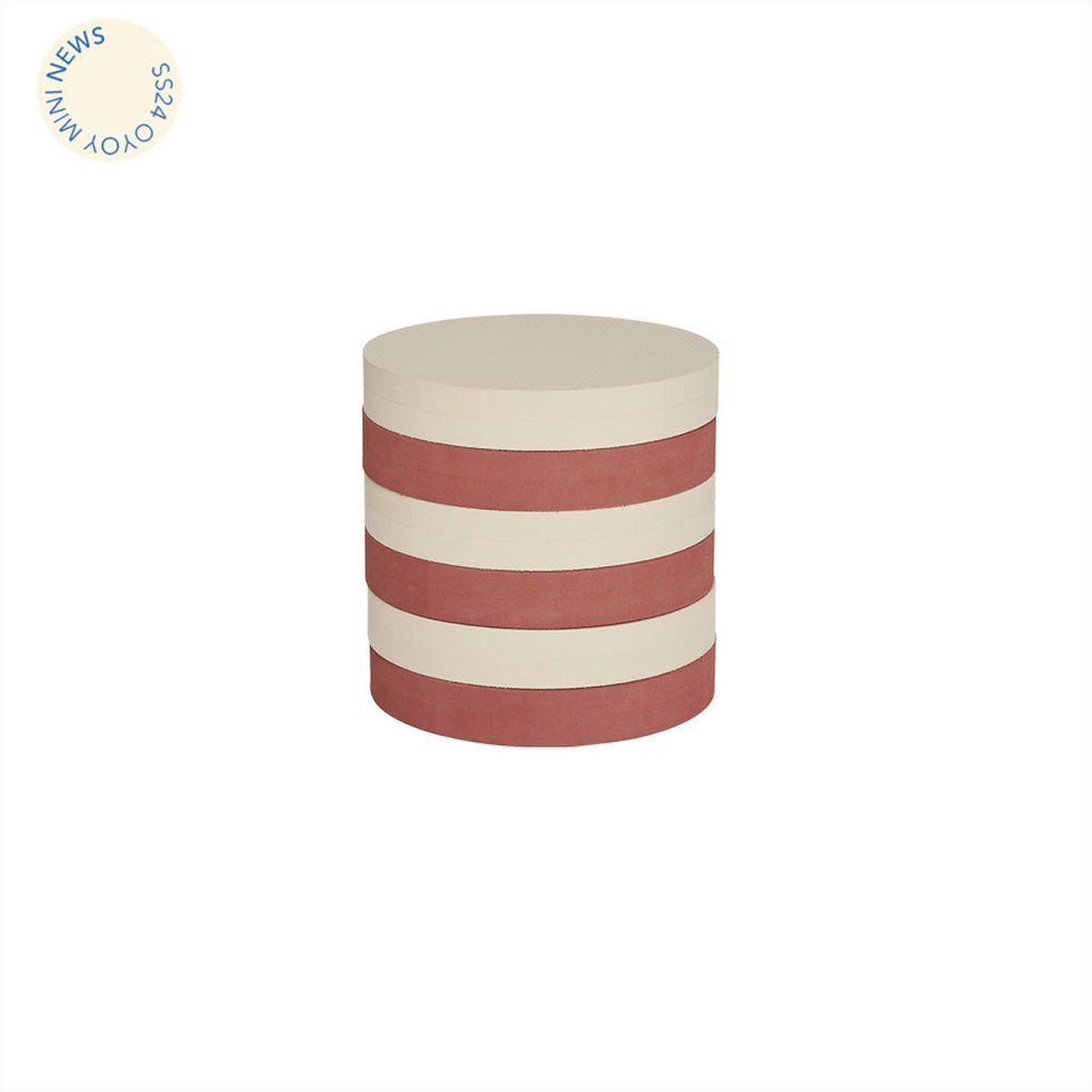 Oyoy Mini - Iro Stacking Stool - Vanilla / Nutmeg