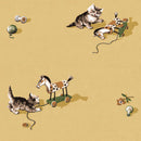 Behangstaal Coordonné - Kittens Mustard