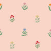 Children's wallpaper flowers, flower wallpapers nursery, kids decoration, peel and stick 
