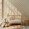 Children's wallpaper flowers, flower wallpapers nursery, kids decoration, peel and stick 