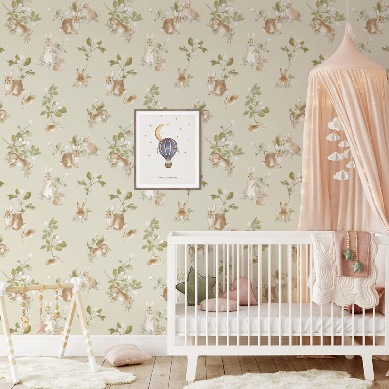 Wallpaper Atelier Florentine - Bunnies