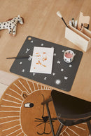 Oyoy MINI Leeuwen vloerkleed - Karamel