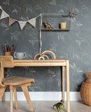 Wallpaper Dino Planet - Verde