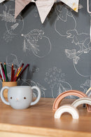 Wallpaper Dino Planet - Verde