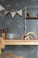 Wallpaper Dino Planet - Verde