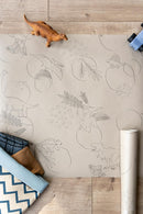 Carta da parati dino pianeta - sabbia