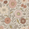 Wallpaper sample Little Amour Nova Flowers - Rose