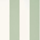 Little Greene - Broad Stripe - Pea green | Tijdloos Gestreept Behang met Karakter