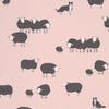 Little Greene Nip & Lassie Kinderbehang – Confetti | Dierenbehang met Honden & Schapen