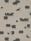 Behangstaal Little Greene - Nip & Lassie - Slaked Lime Dark