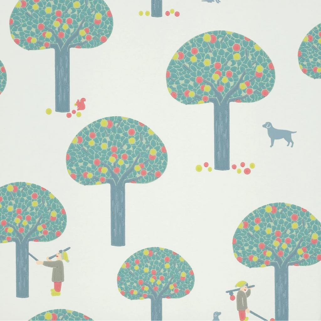 Behangstaal Little Greene - Rodney Street - Delicate Blue