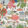 Behangstaal Little Greene - Animal Kingdom - Atomic