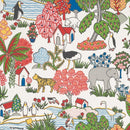 Little Greene Animal Kingdom Kinderbehang – Atomic | Kleurrijk Dierenbehang