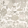 Behangstaal Little Greene - Animal Kingdom - Portland Stone