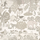 Behangstaal Little Greene - Animal Kingdom - Portland Stone