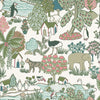 Behangstaal Little Greene - Animal Kingdom - Puck