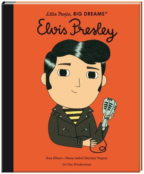 Reading book From small to great: Elvis Presley