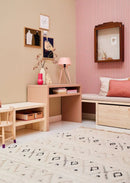 Tapetenbibelotte - Streifen Himbeere