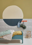 Tapetenbibelotte - Regenbogen Denim Blau