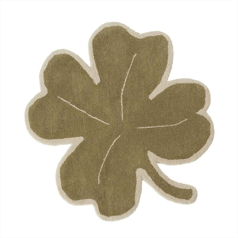 Oyoy MINI - Lucky Clover Carpet - Green