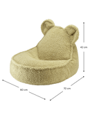Wigiwama Beer Beanbag - Matcha Teddy