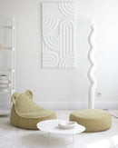 Wigiwama Matcha - Round Teddy Pouf