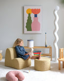 Wigiwama - Matcha Round Pouf