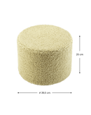 Wigiwama - Matcha Round Pouf