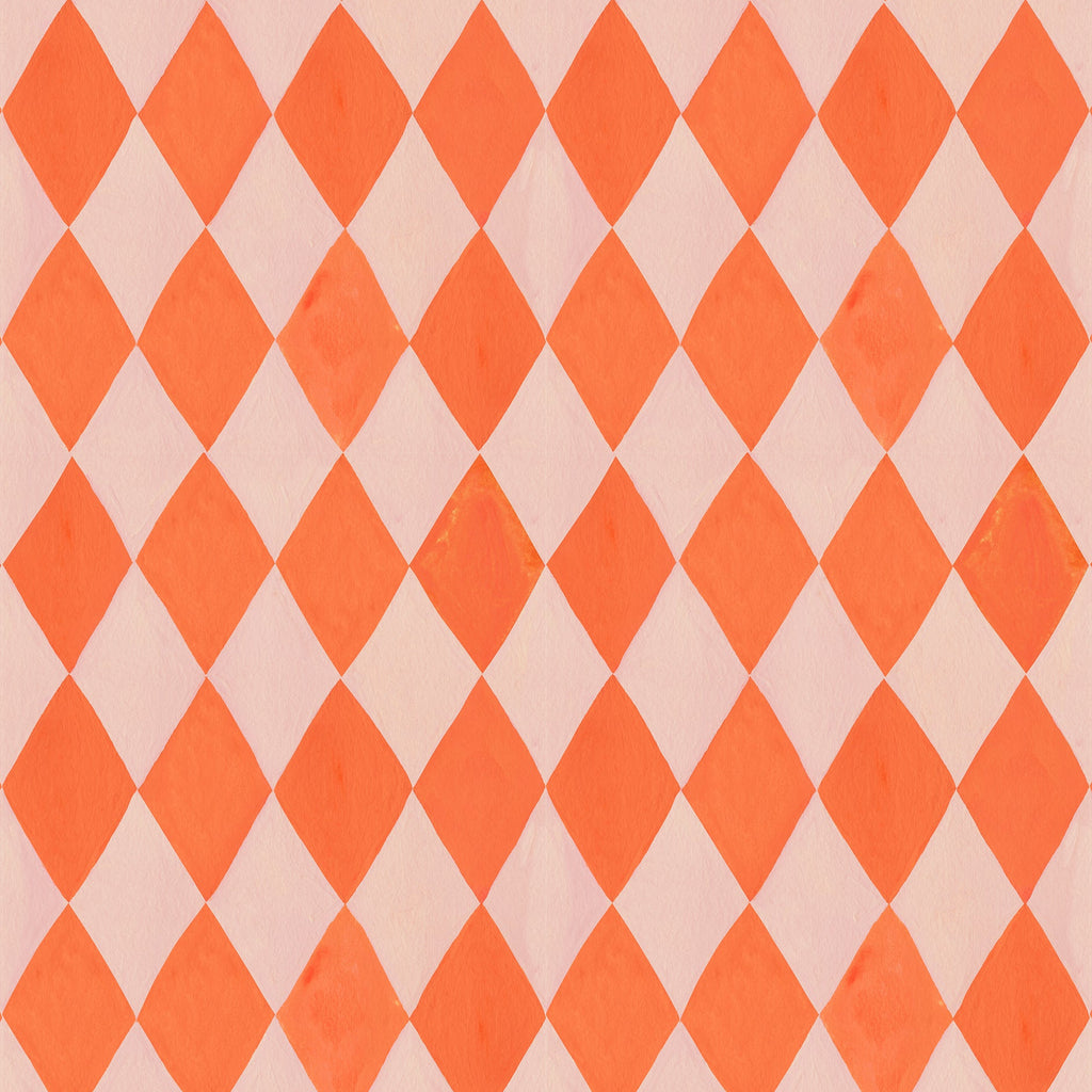 Tapetenmuster Meet me at the Wall - Harlequin Coral - Aniek Bartels