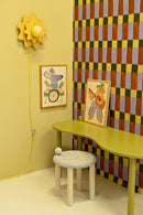 Papel pintado Playful Blocks Joyful – Meet Me at the Wall x Aniek Bartels