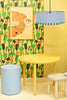 Papel pintado Encuéntrame en la pared - Árboles - Amarillo mantequilla - Aniek Bartels