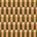 Wallpaper sample Meet me at the Wall - Playful blocks Moss - Aniek Bartels