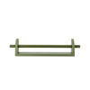 Mingus Shelf Bloomingville Mini groene wandplank met kledingroede
