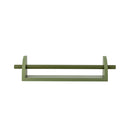 Mingus Shelf Bloomingville Mini groene wandplank met kledingroede