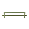 Mingus Shelf Bloomingville Mini groene wandplank met kledingroede