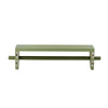 Mingus Shelf Bloomingville Mini groene wandplank met kledingroede