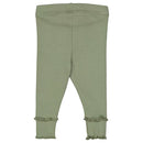 Müsli - Cozy me rib leggings/pants (poetry green)