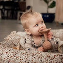 Natruba - Rassel/ Bissspielzeug - Blumenpflumerie - Rose