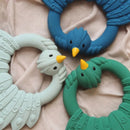 Natruba - Bissspielzeug / beißendes Pfau - grün