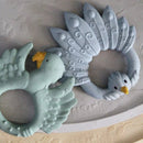 Natruba - Bissspielzeug / beißendes Pfau - hellblau