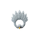 Natruba - Bissspielzeug / beißendes Pfau - hellblau