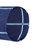 Nobodinoz - Collezione Vibes - Cuscino cilindro - Finestra blu navy