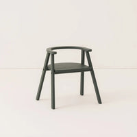 Nobodinoz Growing Green Kinderstoel Deep Green – Houten Kinder Stoeltje 3-6 Jaar