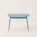 Growing Green kinderbureau Baltic Blue van Nobodinoz met houten frame en opbergplank